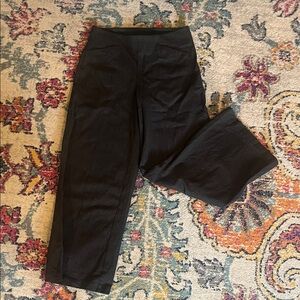 Old Navy Black High-Rise Wide-Leg Pants